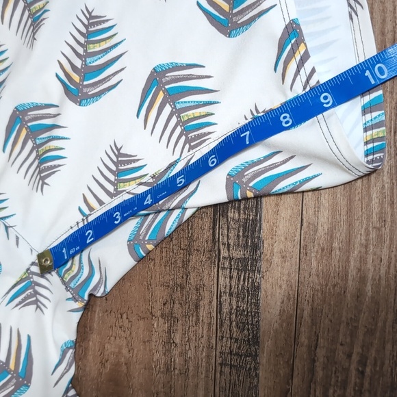 Patagonia Stretch Planing Boardshorts Size 35 In Fishbone Patterned Off-white - Picture 8 of 9